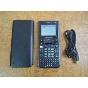 TI Nspire CX CAS Calculator, w/ Battery & Cable, Texas Instruments - Tested